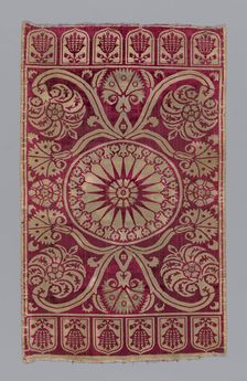 Cushion cover, Turkey, 1601/25. Creator: Unknown