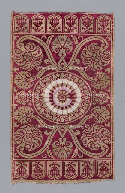 Cushion cover, Turkey, 1601/25. Creator: Unknown.