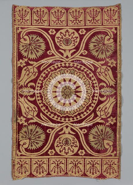 Cushion Cover, Turkey, 1601/50. Creator: Unknown.