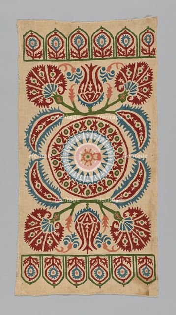 Cushion Cover, Turkey, 17th century. Creator: Unknown.