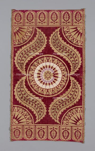 Cushion Cover, Turkey, 17th century. Creator: Unknown.