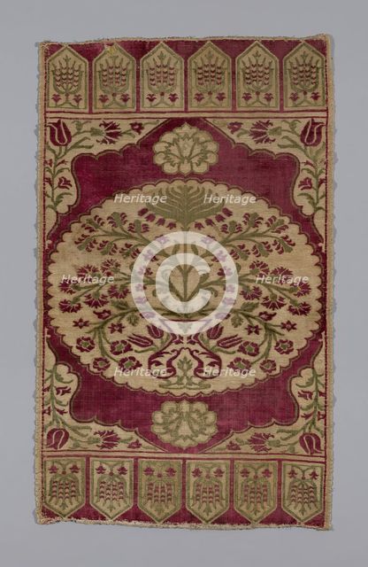 Cushion Cover, Turkey, 17th century. Creator: Unknown.