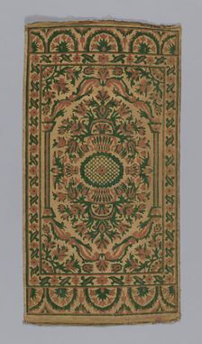 Cushion Cover, Turkey, 19th century. Creator: Unknown