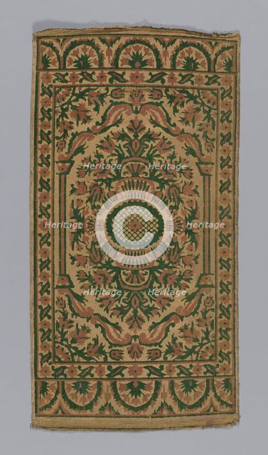 Cushion Cover, Turkey, 19th century. Creator: Unknown.