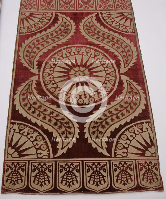 Cushion Cover (Yastik), Turkey, 17th century. Creator: Unknown.