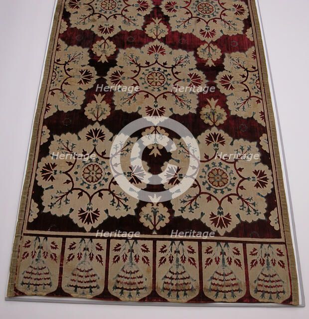 Cushion Cover (Yastik), Turkey, 17th century. Creator: Unknown.