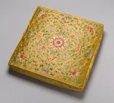 Cushion Cover, China, Qing dynasty (1644-1911), 1750/1800. Creator: Unknown