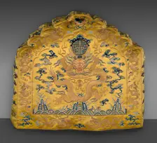 Cushion Cover, China, Qing dynasty (1644-1911), 1775/1800. Creator: Unknown