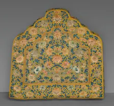 Cushion Cover, China, Qing dynasty (1644-1911), 1800/25. Creator: Unknown