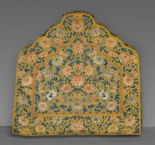 Cushion Cover, China, Qing dynasty (1644-1911), 1800/25. Creator: Unknown