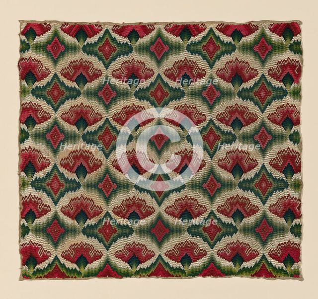 Cushion Cover, England, 1701/25. Creator: Unknown.