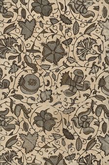 Cushion Cover (Made from Woman's Dress), England, Elizabethan period, 1575/1600. Creator: Unknown