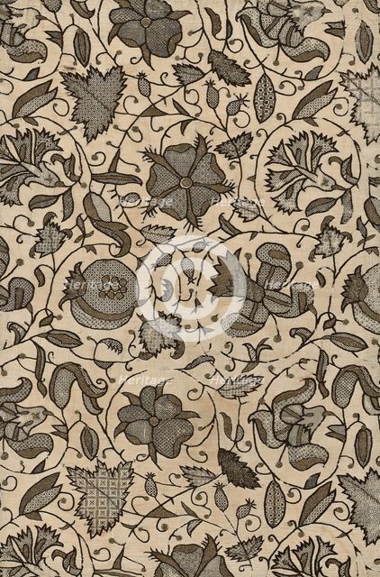Cushion Cover (Made from Woman's Dress), England, Elizabethan period, 1575/1600. Creator: Unknown.