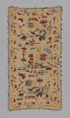 Cushion Cover, Skíros, 17th century. Creator: Unknown