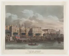 Custom House, August 1, 1808., August 1, 1808. Creator: J. Bluck