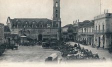 Custom House and Square, Havana, Cuba, c1900