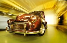 Customised Morris Minor Van