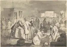 Customs Shed, 1875-1876. Creator: James Wells Champney