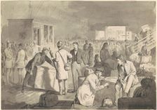 Customs Shed, 1875-1876. Creator: James Wells Champney