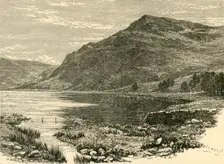 Cwm Buchan Lake and Craig-Y-Saith 1898. Creator: Unknown