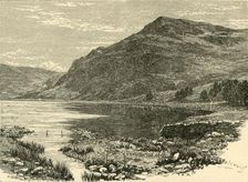 Cwm Buchan Lake and Craig-Y-Saith 1898. Creator: Unknown