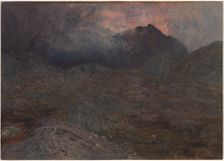 Cwm Trifaen, c. 1857. Creator: Alfred William Hunt (British, 1830-1896)