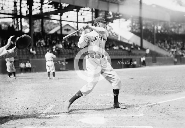 Cy Falkenburg, Cleveland Al, at National Park, Washington, D.C. (Baseball), 1913. Creator: Harris & Ewing.
