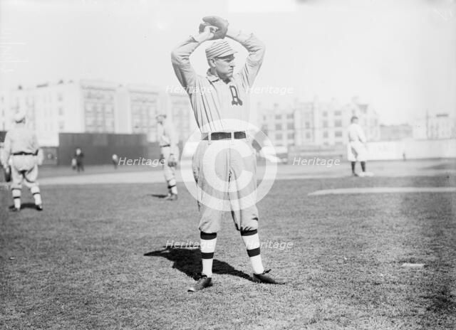 Cy Morgan, Philadelphia, AL (baseball), 1910. Creator: Bain News Service.