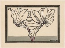 Cyclamen, 1920. Creator: Julie de Graag