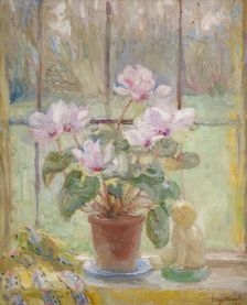 Cyclamen, 1931. Creator: Florence Engelbach