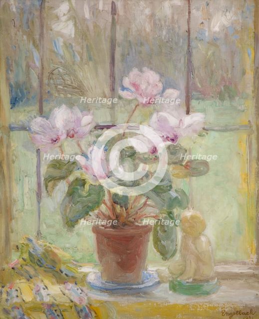 Cyclamen, 1931. Creator: Florence Engelbach.