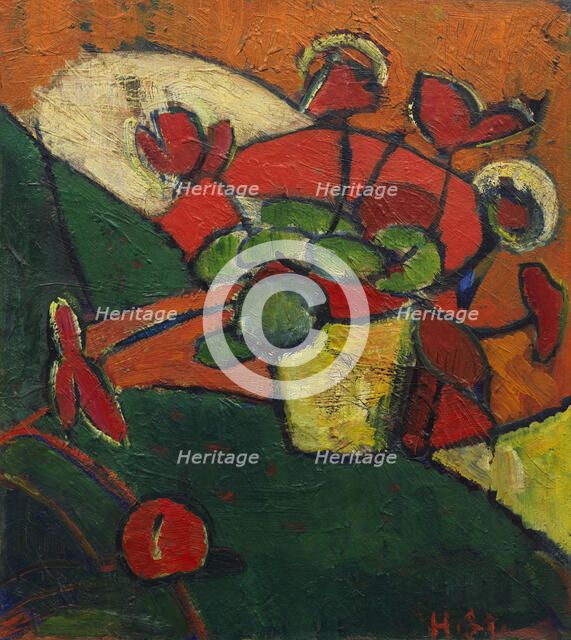 Cyclamen II, 1912-1913. Creator: Stenner; Hermann (1891-1914).