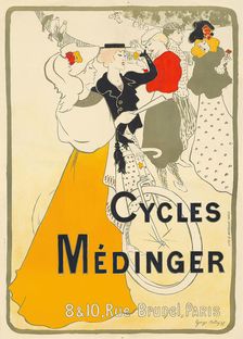Cycles Médinger , 1897. Creator: Bottini, Georges Alfred (1874-1907)