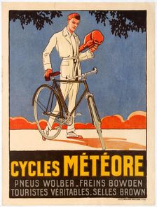 Cycles Météore, 1920s. Creator: Anonymous