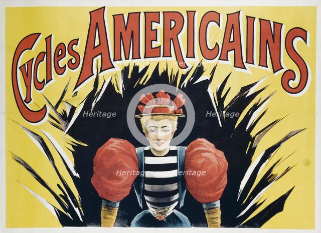 Cycles Americains, 1894. Creator: Clouet, Emile (active ca 1880-1900).