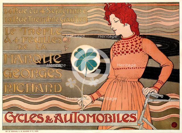 Cycles and cars Georges Richard, 1899.