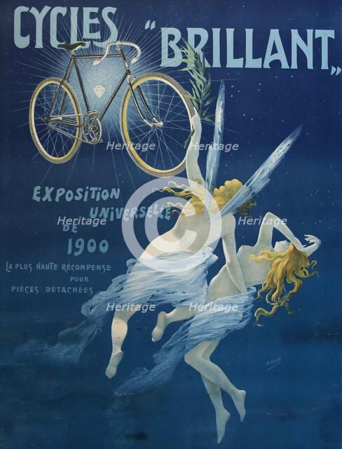 Cycles Brillant - Exposition Universelle de 1900, 1899-1900. Creator: Gray (Boulanger), Henri (1858-1924).