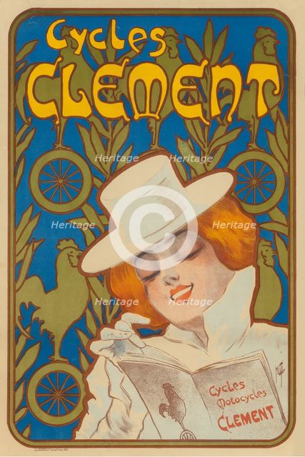Cycles Clement, c. 1900.