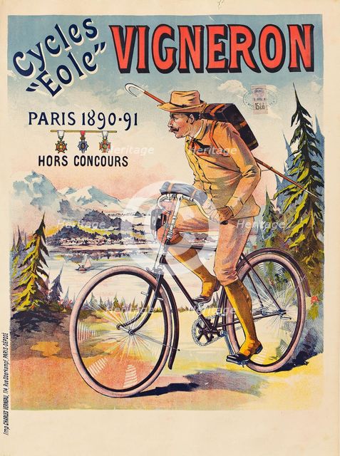 Cycles "Eole" Vigneron, c1890. Creator: Anon.