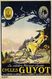 Cycles Guyot , c. 1920. Creator: Anonymous