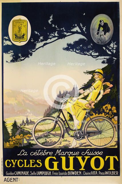 Cycles Guyot , c. 1920. Creator: Anonymous.