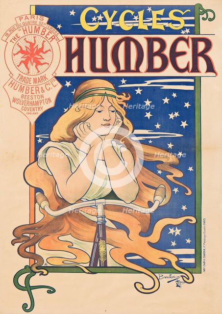 Cycles Humber, c1906. Creator: Bressler, Henriette (active 1900s-1910s).