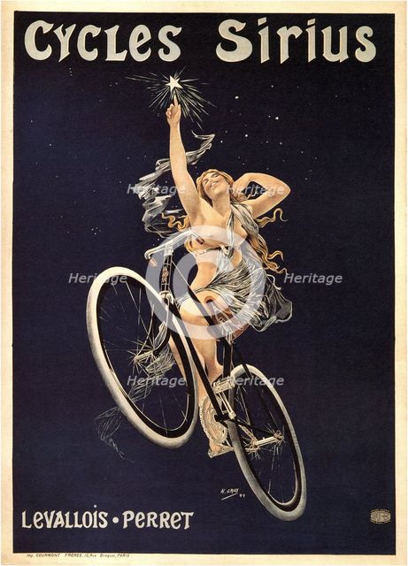 Cycles Sirius, 1899. Artist: Gray (Boulanger), Henri (1858-1924)