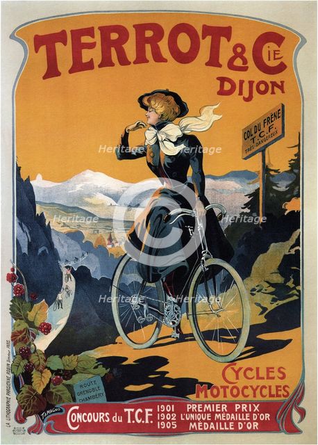 Cycles Terrot & Cie, 1905. Artist: Tamagno, Francisco (1851-1923)