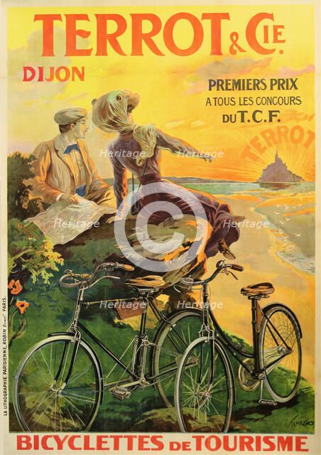 Cycles Terrot & Cie, c. 1900. Creator: Tamagno, Francisco (1851-1933).