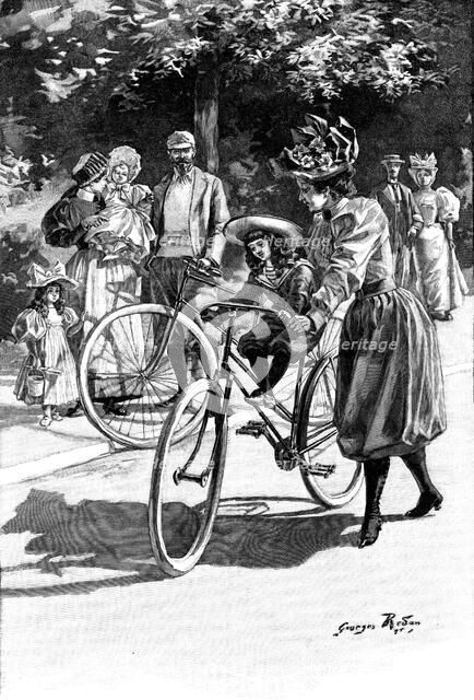 Cycling, c1890. Artist: Unknown