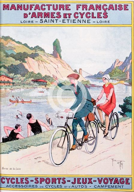 'Cycling, Sport, Fun, Travel', 20th century. Artist: Unknown