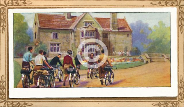 'Cyclists & The Y.H.A.', 1939. Artist: Unknown.
