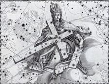 Cygnus as the Holy Cross, 1627. Creator: Julius Schiller