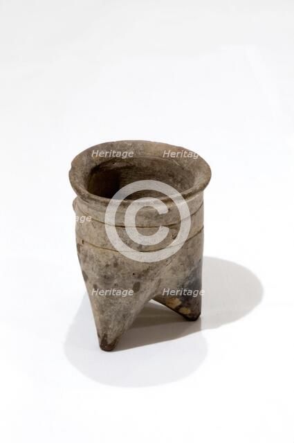 Cylindrical tripod, about 2200 B.C.E.. Creator: Unknown.